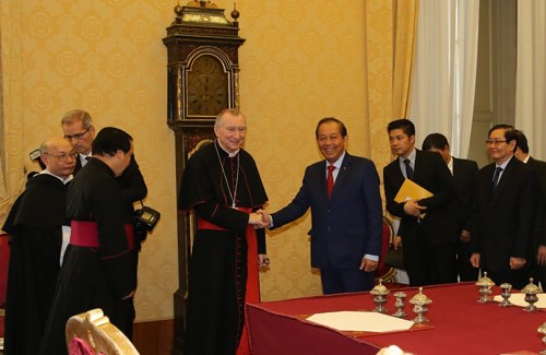 Phó Thủ tướng hội kiến Giáo hoàng Francis - ảnh 3
